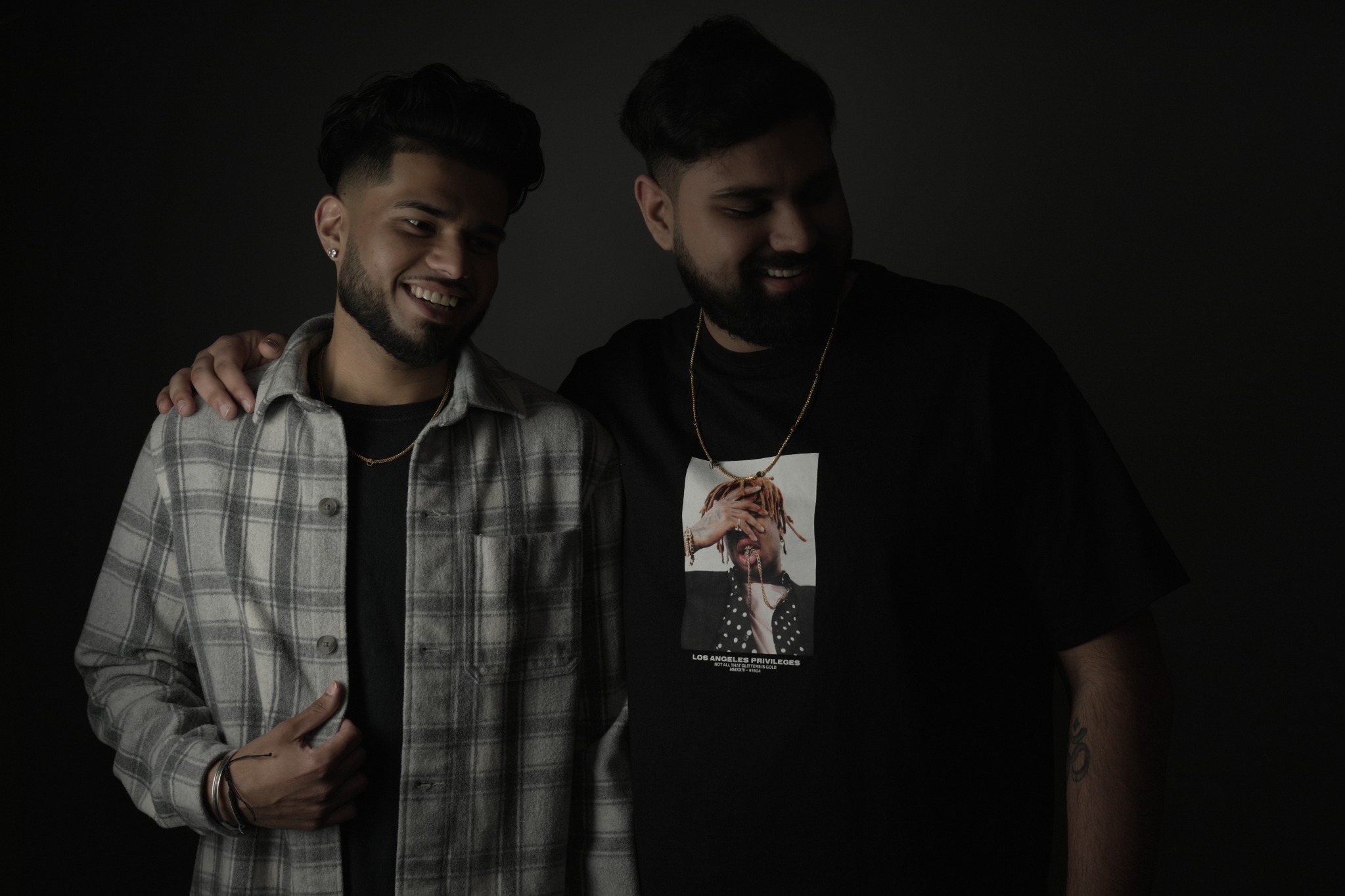 DJ NickWorldWide and MC Abhinay together in the studio