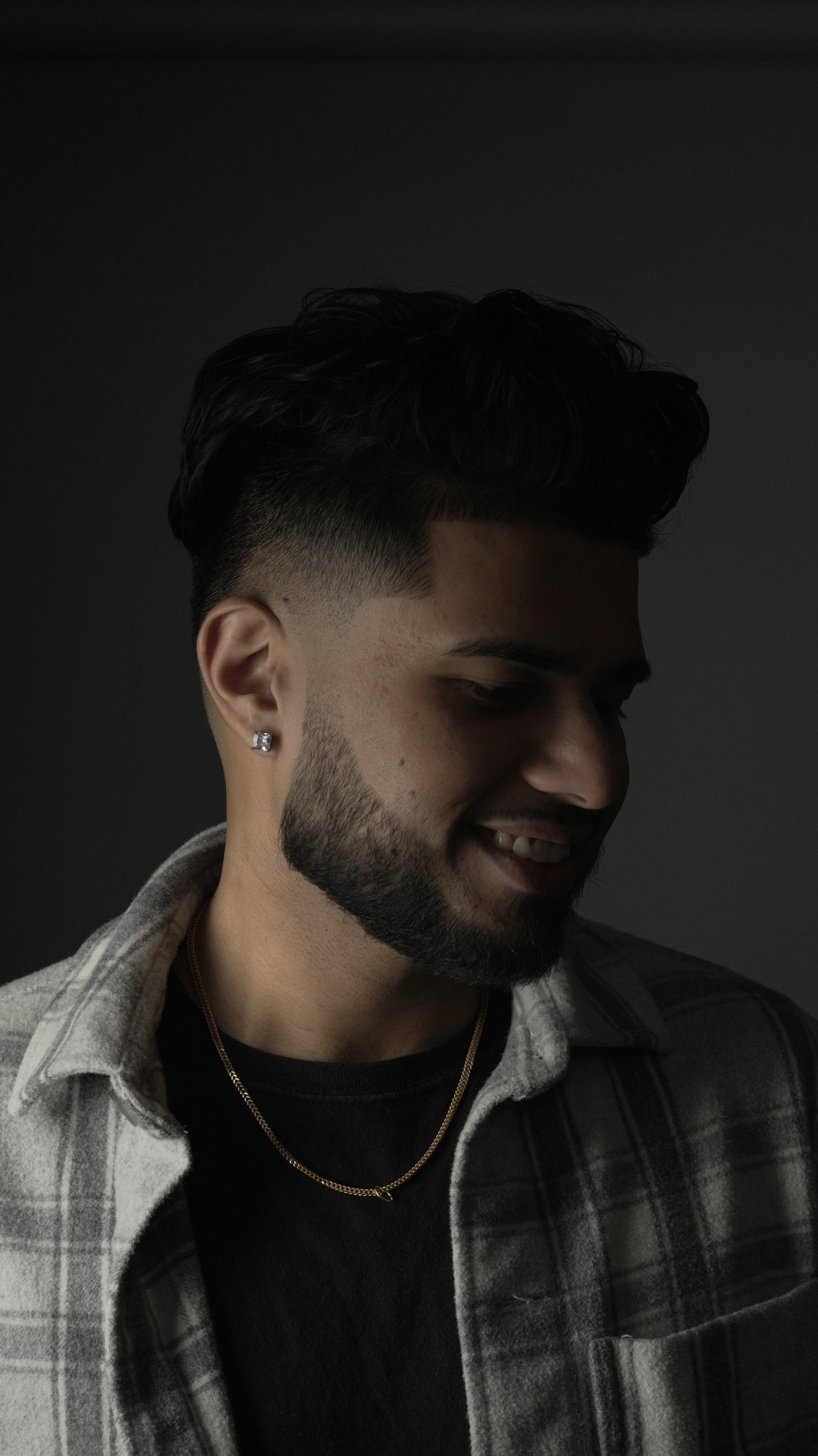 DJ NickWorldWide studio portrait